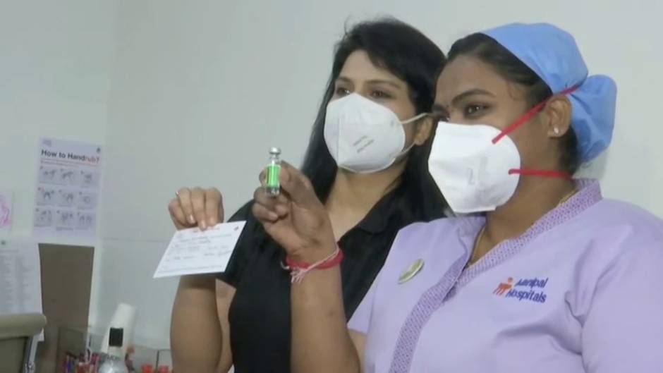 India comienza una de las campañas de vacunación de las más grandes del mundo