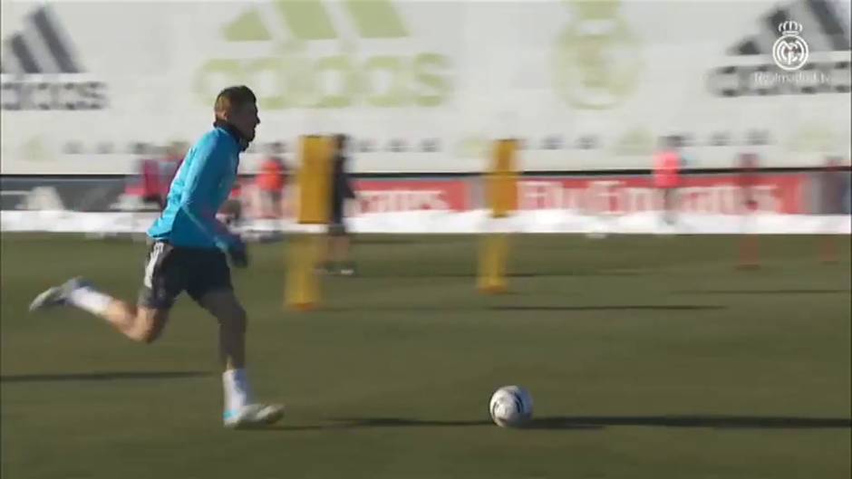 El Real Madrid continúa preparando el debut en Copa