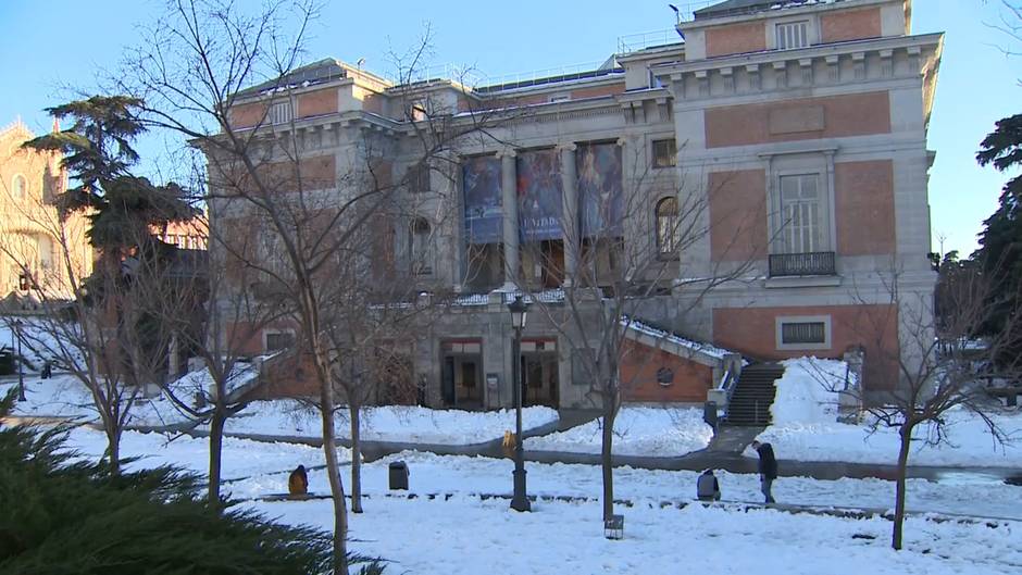 El museo del Prado reabre sus puertas tras el cierre por 'Filomena'