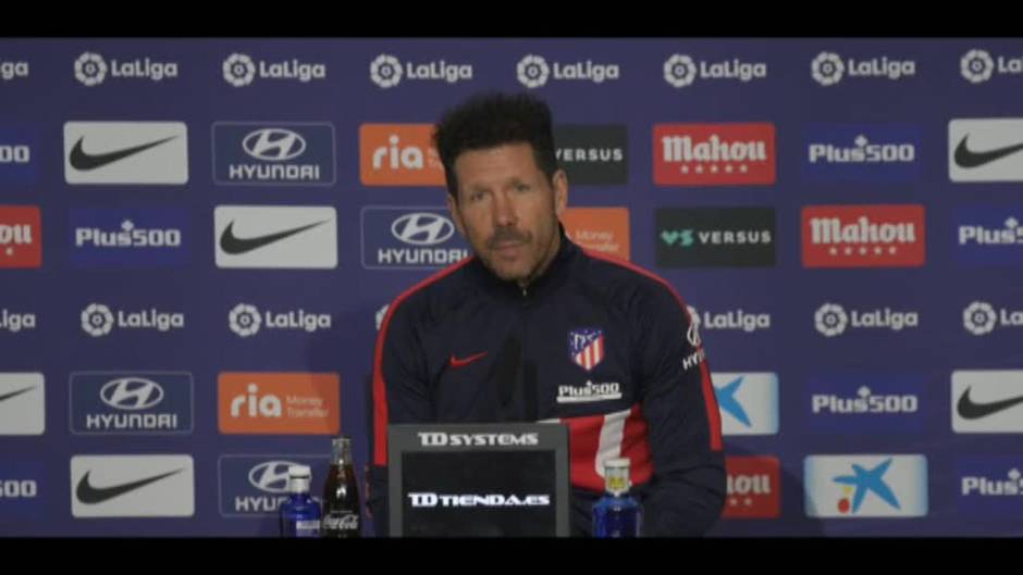 Simeone sobre los rumores de su renovación: "Cuando tengamos algo concreto, informaremos"