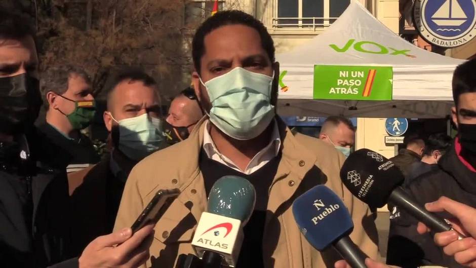 Vox dice que la "mafia separatista" ha traído "violencia" y "falta de libertad"