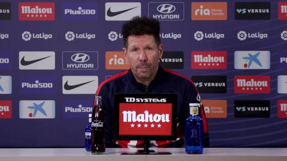 Simeone: "Hay que convivir con estas situaciones y buscar soluciones"