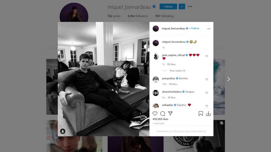 La foto familiar de Aitana y Miguel con la que demuestran su amor