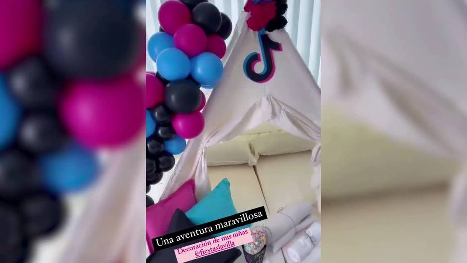 Tamara Gorro disfruta de una fiesta de pijamas junto a sus hijos