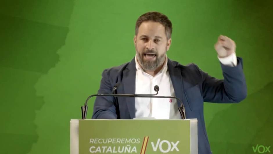 Abascal apela al votante de Cs, PSC y PP: "Solo queda Vox"