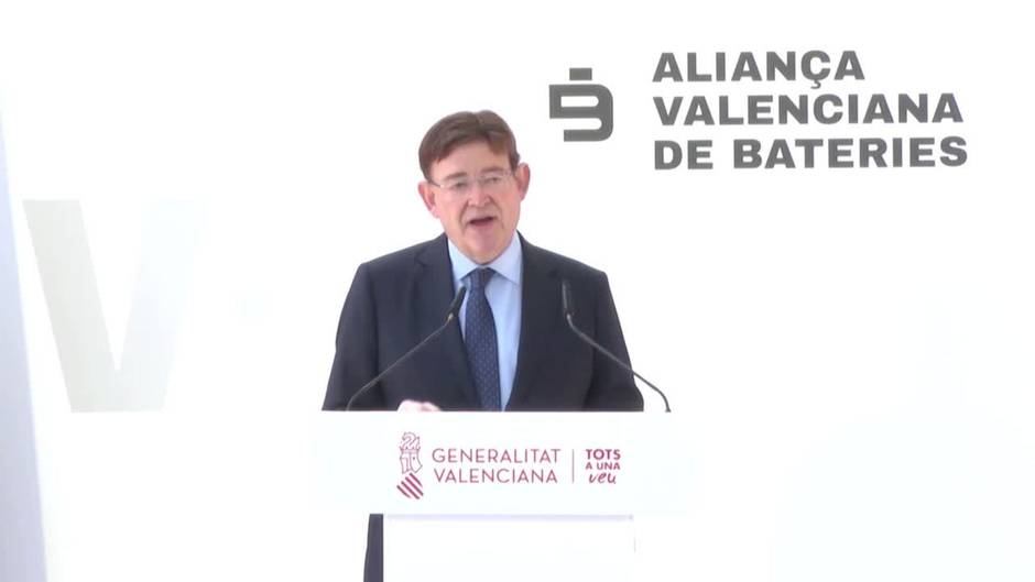 Generalitat Valenciana y empresas plantean una "gigafactoría" de baterías