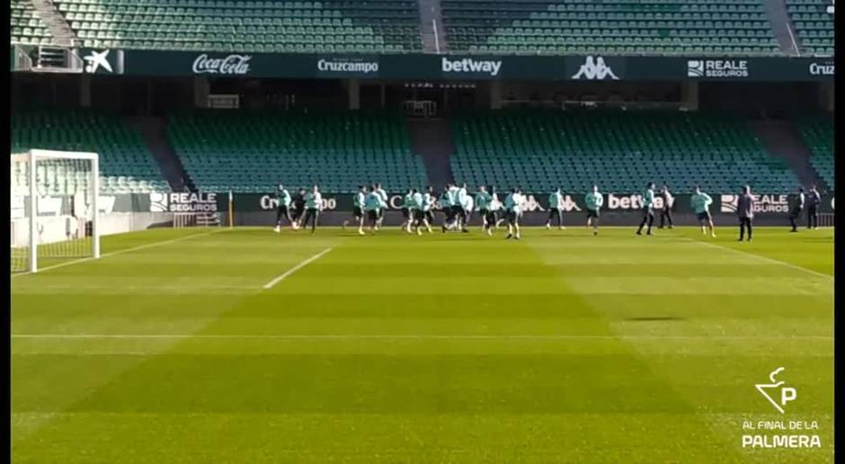 Víctor Ruiz no se entrena a dos días del Betis-Getafe