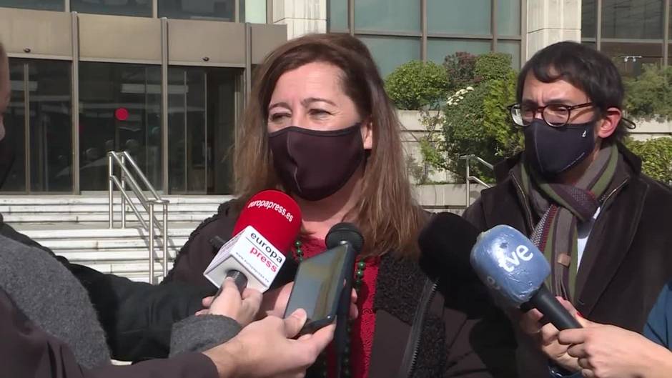 Armengol defiende que Pablo Hasel no debería estar encarcelado