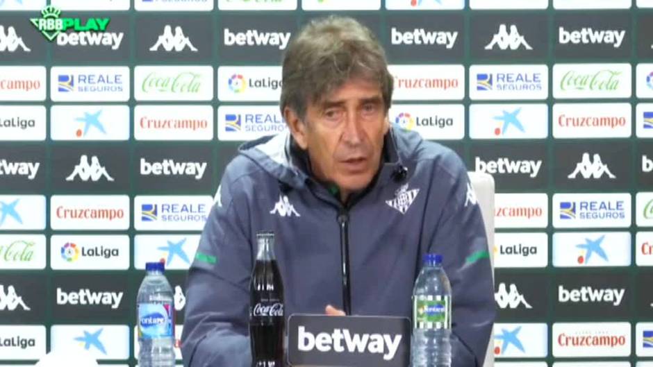 Pellegrini: "El Getafe juega al límite del reglamento"