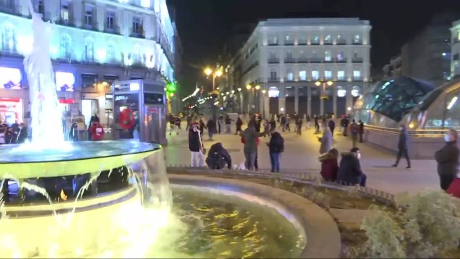 Tranquilidad en Sol un día después de los disturbios por Pablo Hasel