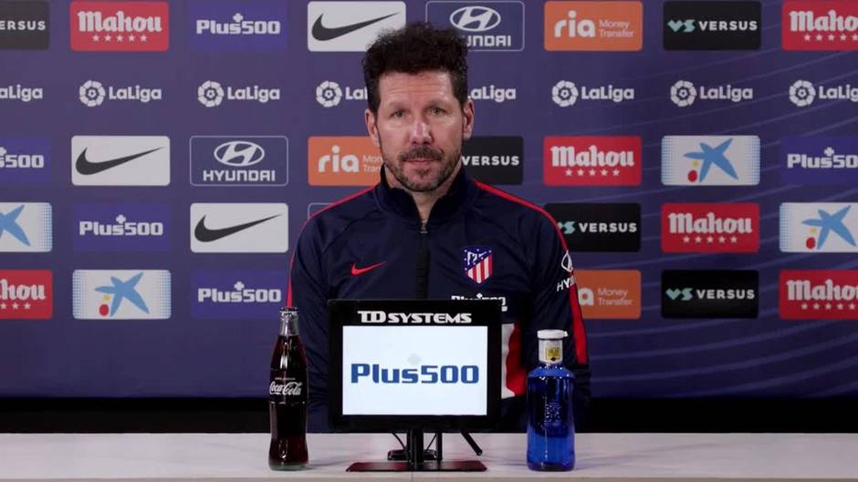 Simeone: "Son tres puntos y quedará mucha Liga por delante"