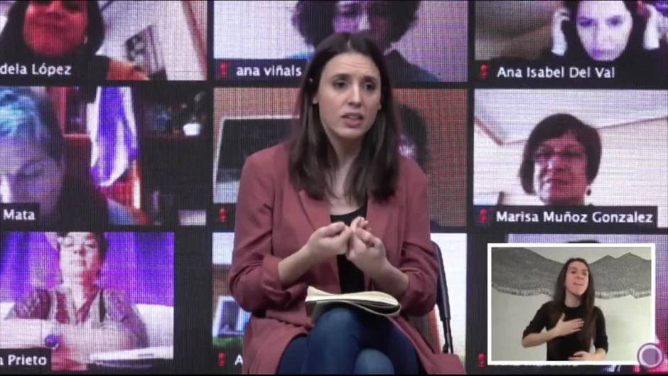 Montero dice que "se equivocan" quienes midan éxito de feminismo por las manifestaciones