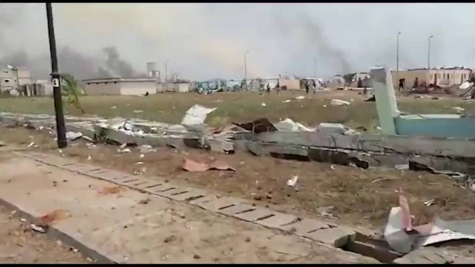 Varias explosiones sacuden la ciudad guineana de Bata