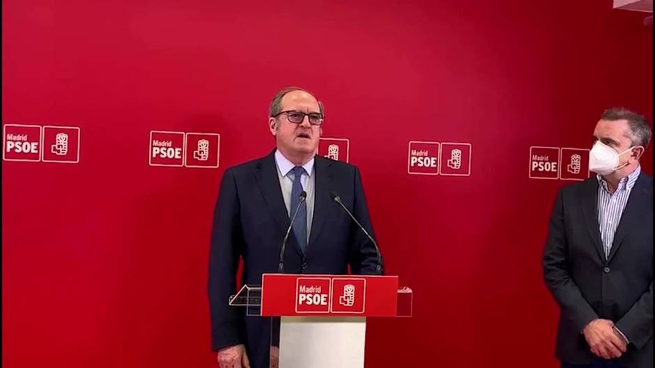 Gabilondo, candidato del PSOE a la Presidencia de la Comunidad si hay elecciones