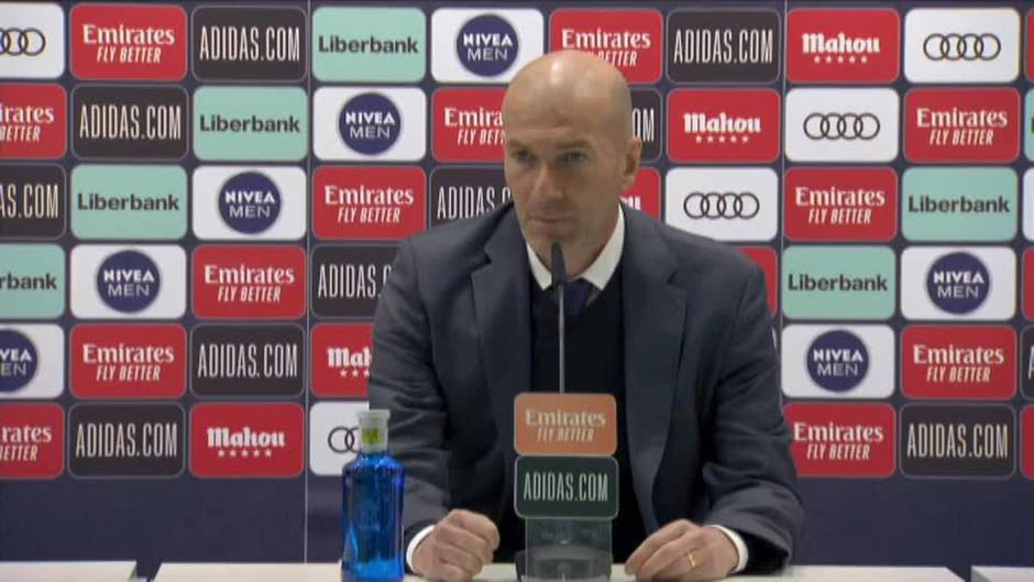 Zidane: "Hay que creer más. Tenemos que encontrar el hueco sin volvernos locos"