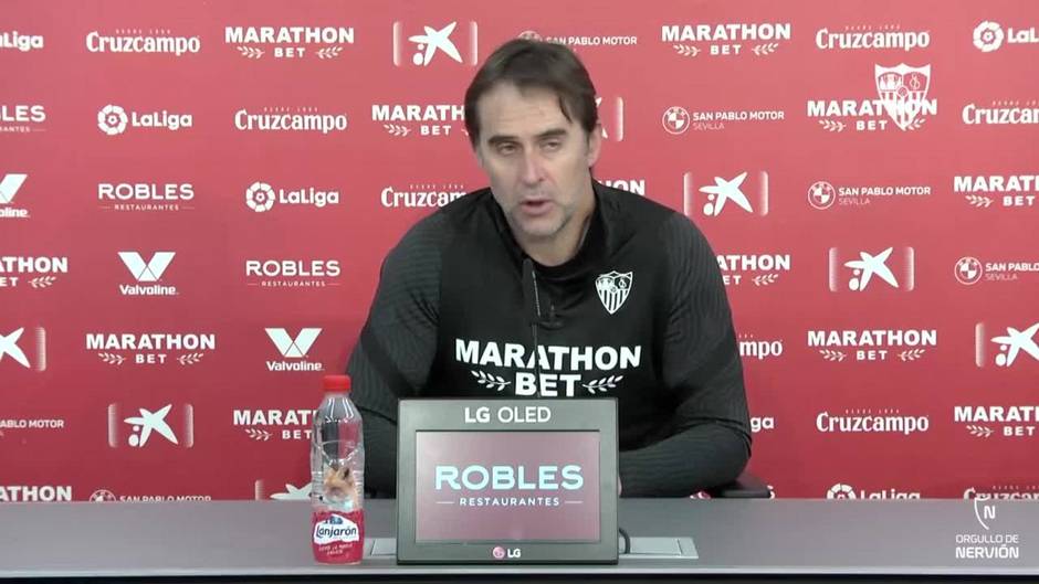 Lopetegui y las bajas para el derbi: «Cada hora que pasa es importante para conocer el estado de cada futbolista»