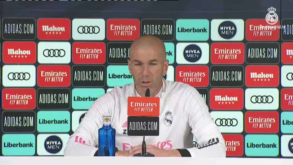 Zidane: "Lo único que puedes hacer es disfrutar, porque esto algún día se va a acabar"