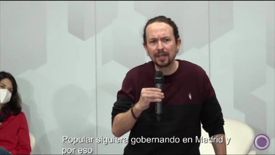 Iglesias ve al PP preocupado porque "van a levantar las alfombras"