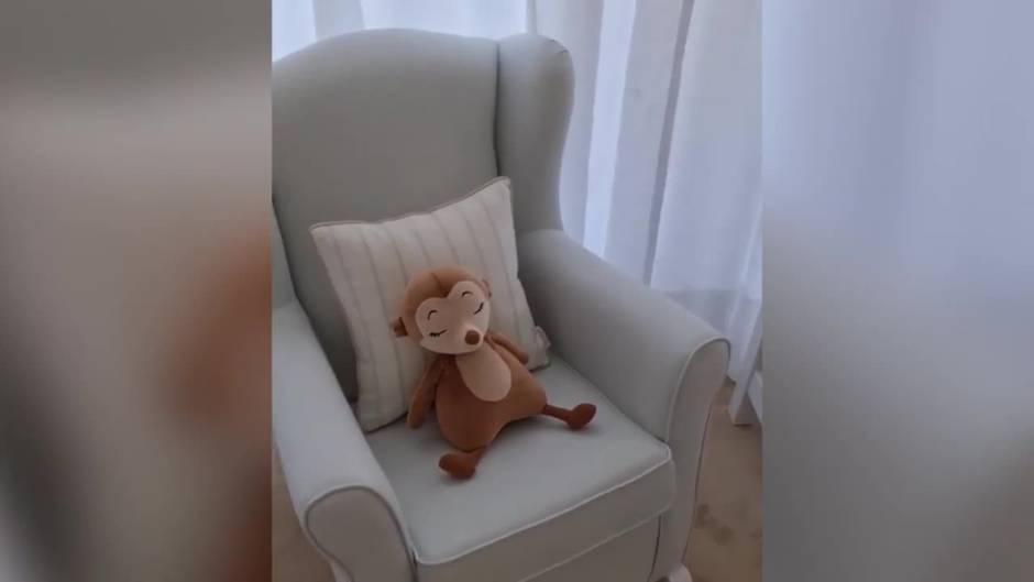 Paula Echevarría enseña la habitación de su bebé