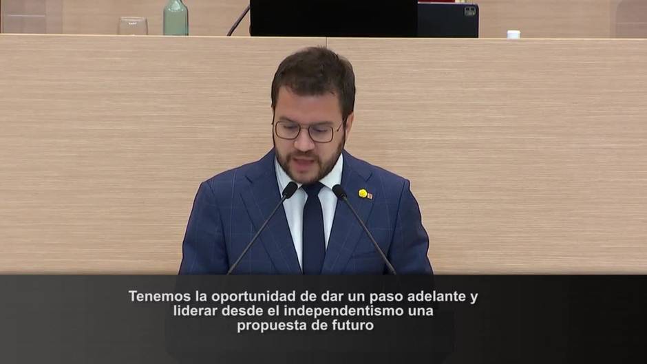 El Parlament rechaza de nuevo investir a Pere Aragonès