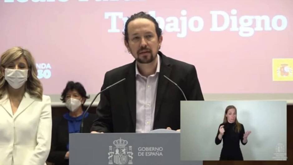 Iglesias advierte de que la polarización tiene que ver con "la desigualdad"