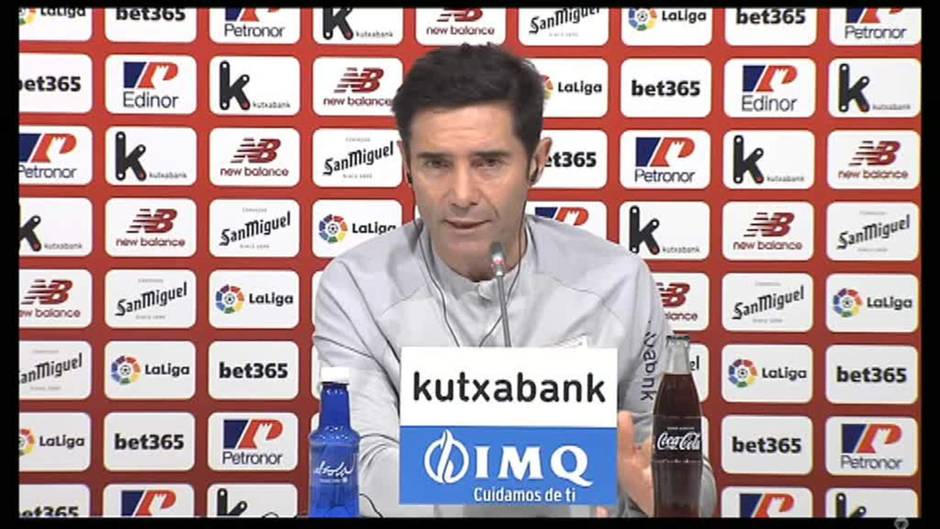 Marcelino sobre Yuri y Yeray: "No están descartados para la final ni tampoco sabemos si estarán disponibles"