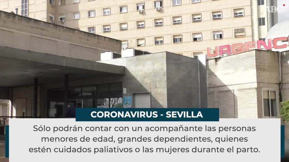 El hospital de Valme vuelve a restricción las visitas y el acompañamiento a pacientes