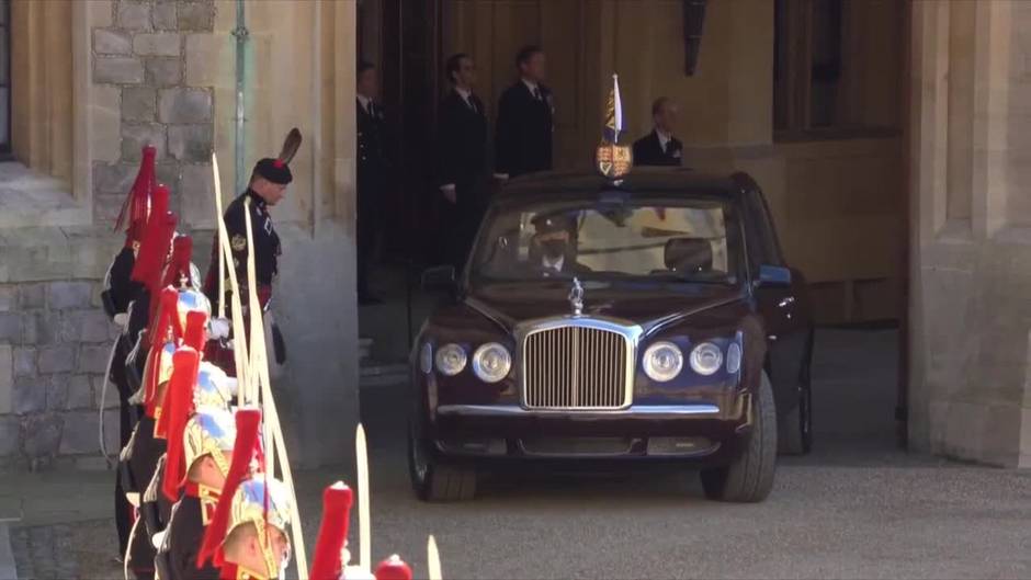 Reino Unido guarda un minuto de silencio en el funeral del duque de Edimburgo