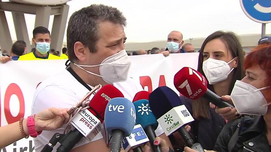 Trabajadores de Airbus San Pablo piden que se cumplan los compromisos