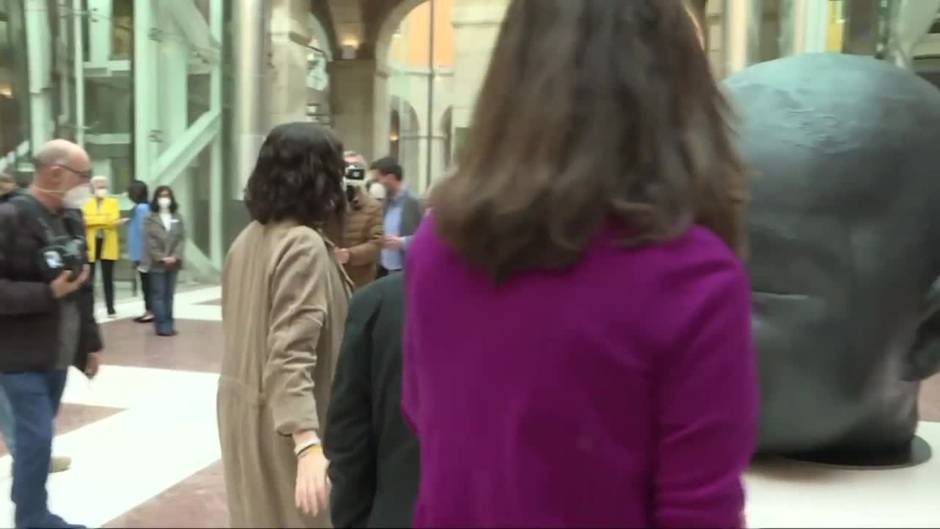 Reaparece Marta Rivera de la Cruz en un acto junto a Ayuso