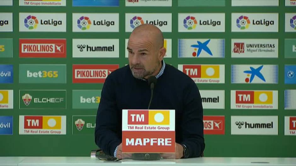 Paco López: "No tengo defensa alguna en cuanto al partido que ha hecho el equipo"