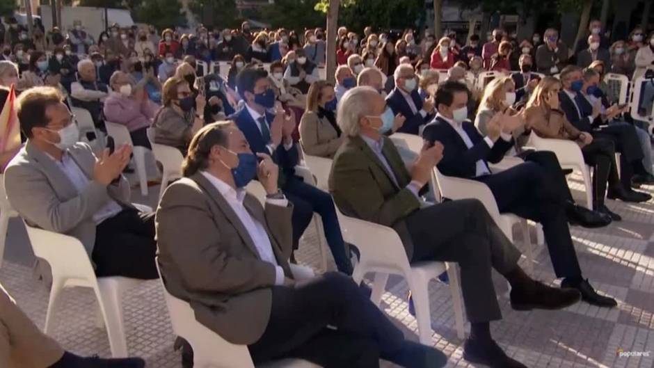 Almeida ve a PSOE "nervioso" ante la opción de ser "tercera fuerza"