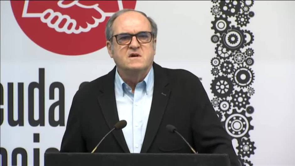 Gabilondo anima a votar frente a la "precariedad" que genera la "derecha a la madrileña"