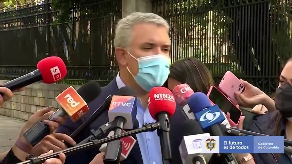 Duque inicia la mesa de diálogo y pide la libre circulación de medicamentos