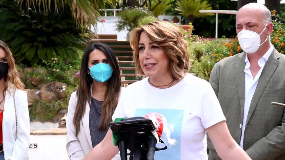 Susana Díaz dice saber que ella no es la candidata de Madrid