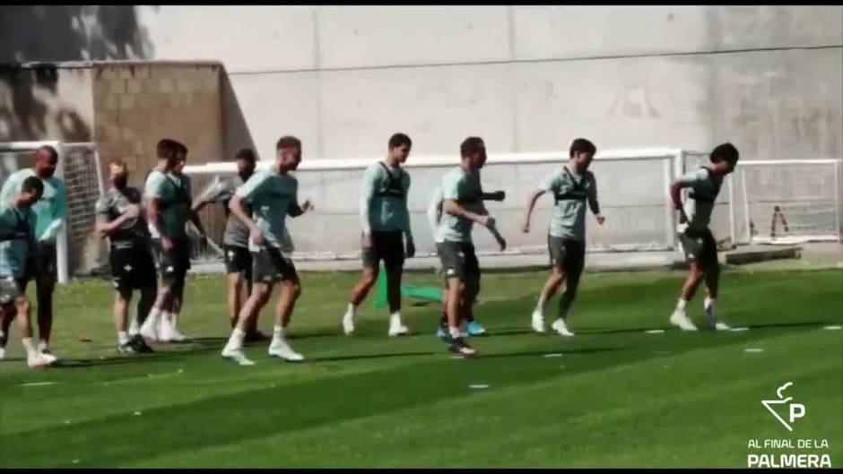 El Betis ya prepara el partido contra el Eibar