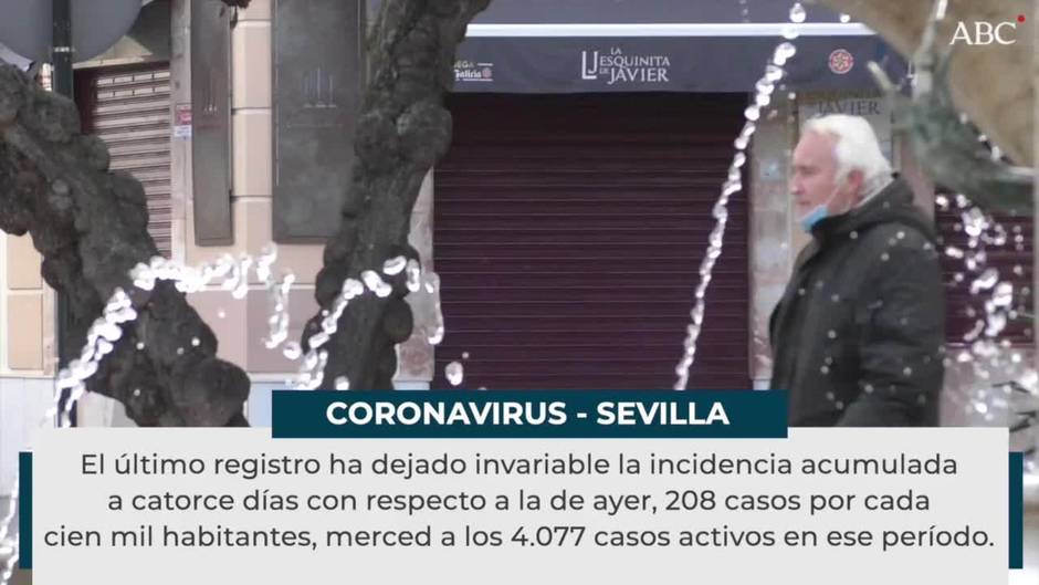 La provincia de Sevilla suma catorce muertes por covid en la última jornada