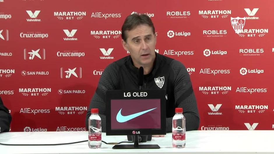 Lopetegui analiza la previa del Sevilla-Valencia