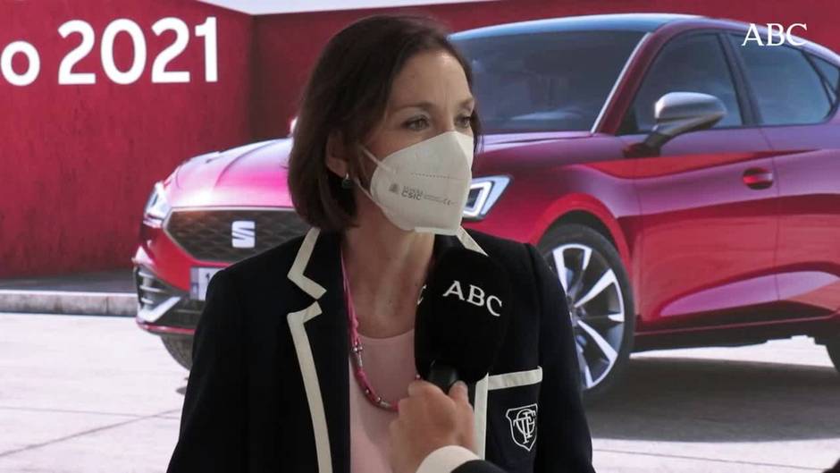 Entrevista a Reyes Maroto en la entrega del Coche del año