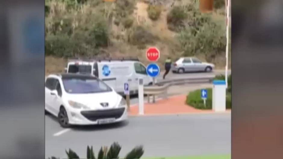 Espectacular persecución en Barcelona a un conductor positivo en consumo de drogas