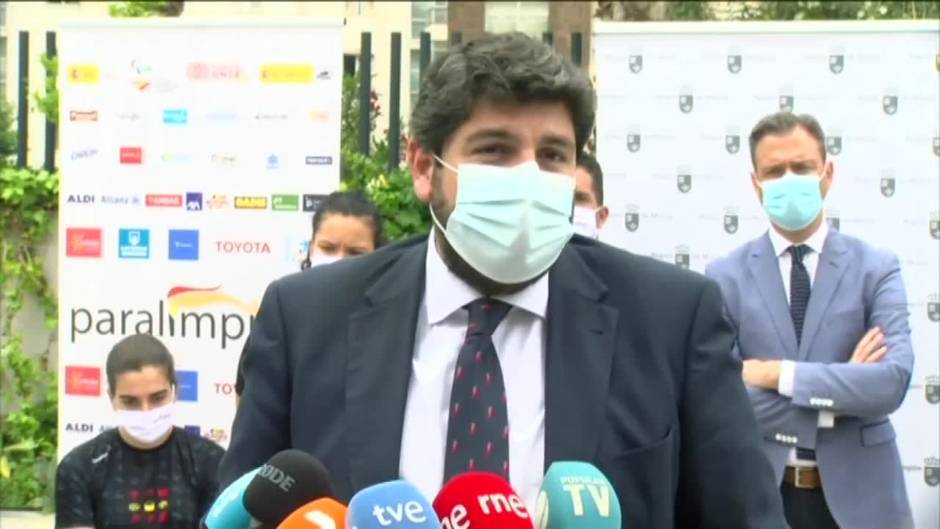 López Miras recomienda poner la segunda dosis de AstraZeneca