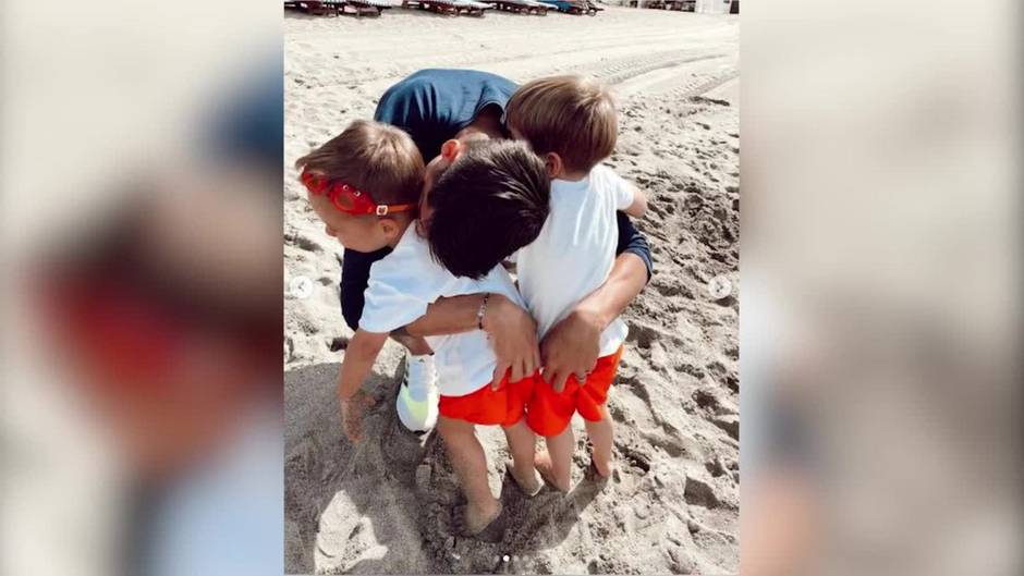 Alice se despide de Morata con un paseo en familia