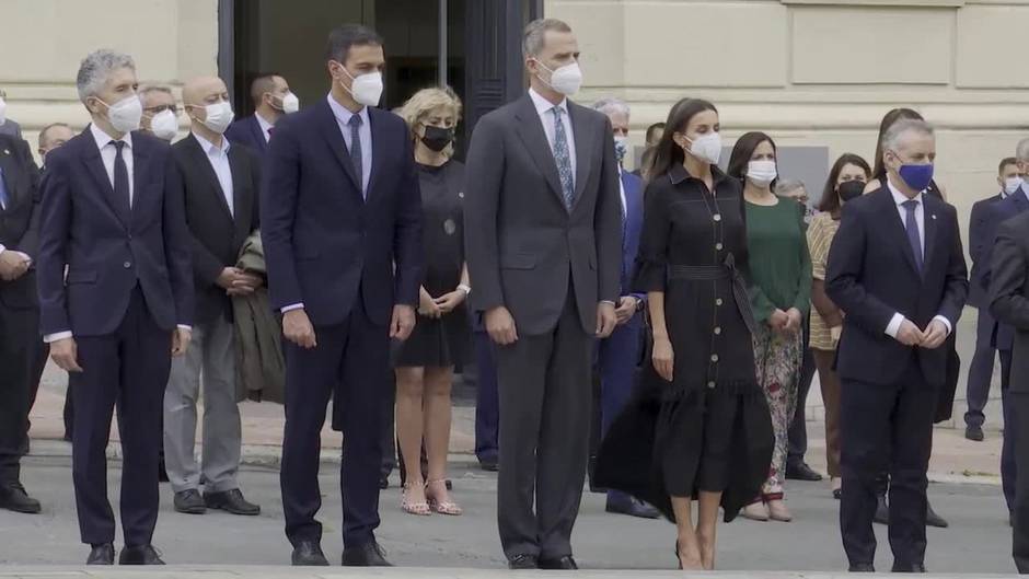 Los Reyes de España inauguran el Centro Memorial de Víctimas del Terrorismo