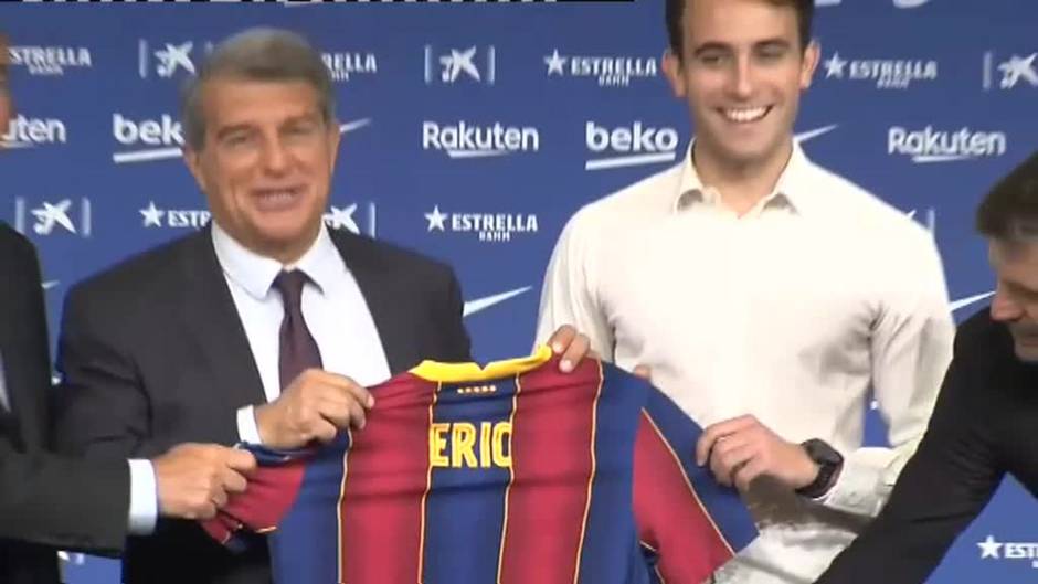 Eric García: "Espero quitarme la espina de la Champions con el club de mis sueños"