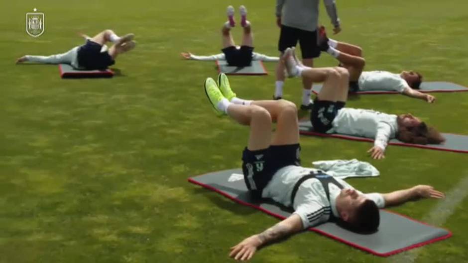 La sub-21 ya piensa en Portugal, su rival de semifinales de la Eurocopa