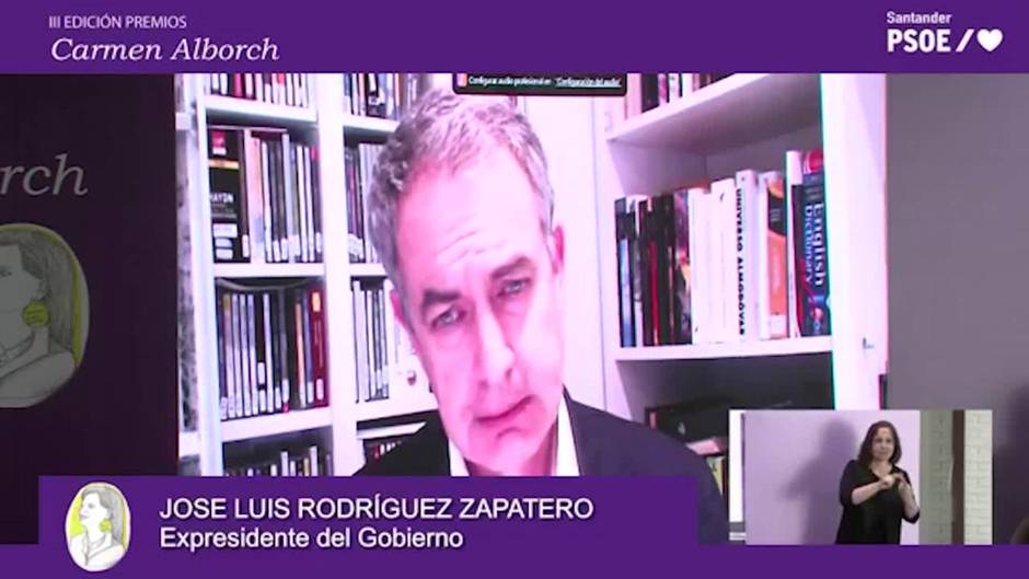 Zapatero pide una "gran movilización" para erradicar el machismo