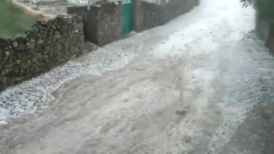 Fuertes tormentas en el norte que se ceban con La Rioja