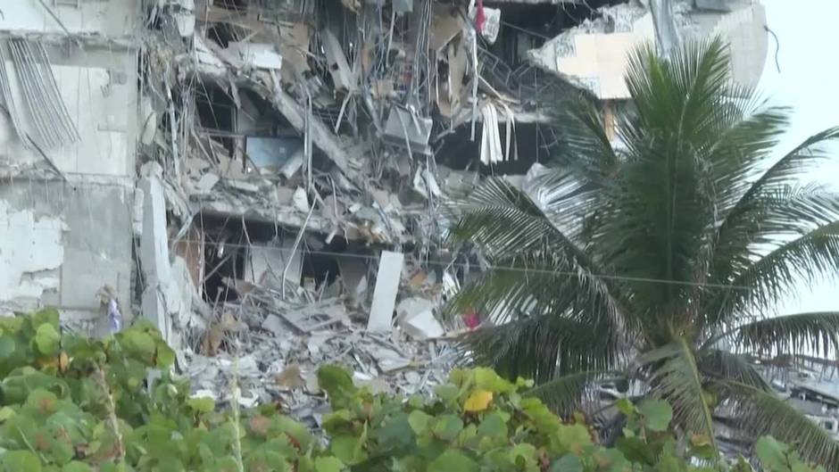 Al menos un muerto y varios heridos tras el derrumbe de un edificio en Miami