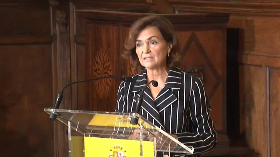 Carmen Calvo asiste a la apertura oficial del Pazo de Meirás al pueblo español