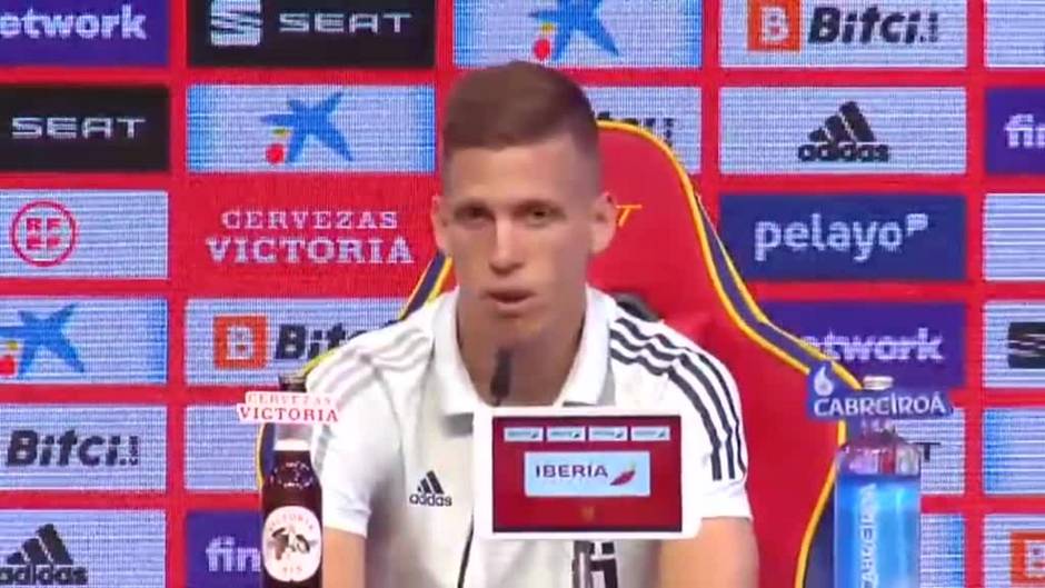 Dani Olmo: "Estoy muy motivado y preparado para lo que necesite Luis Enrique"